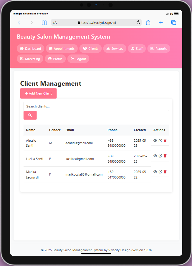 Gestione Clienti
